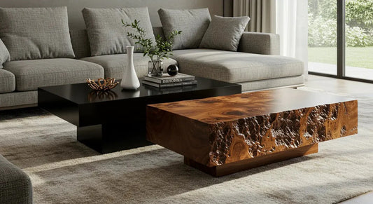 Embrace Luxury Living: Wooden Coffee Tables in Kenya - Enkaji Households