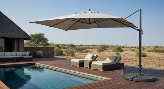 Revolutionize Your Outdoor Experience with Cantilever Umbrellas - Enkaji Households