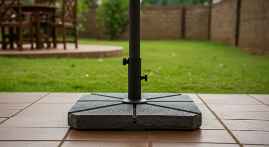 Support Your Style: Chic Outdoor Umbrella Stands for Your Area - Enkaji Households