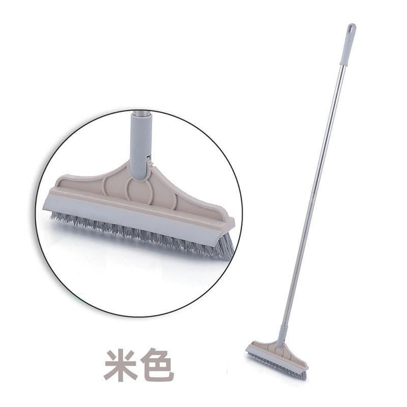 2 In 1 Bathroom/Kitchen Floor Scrub Brush Scrape Squeegee - Enkaji Households
