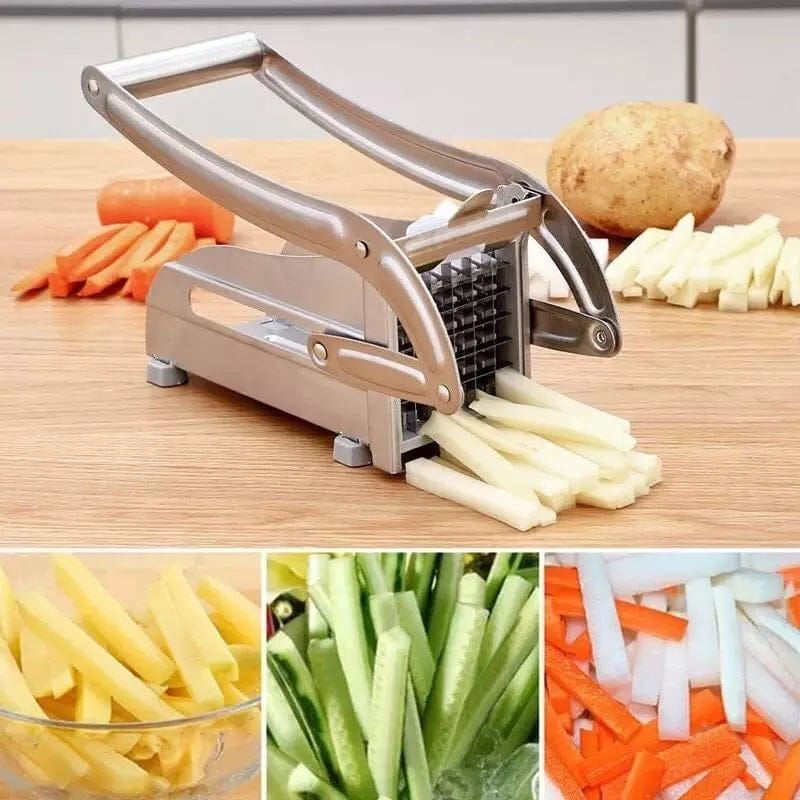 2 in 1 Heavy gauge potato chipper machine - Enkaji Households