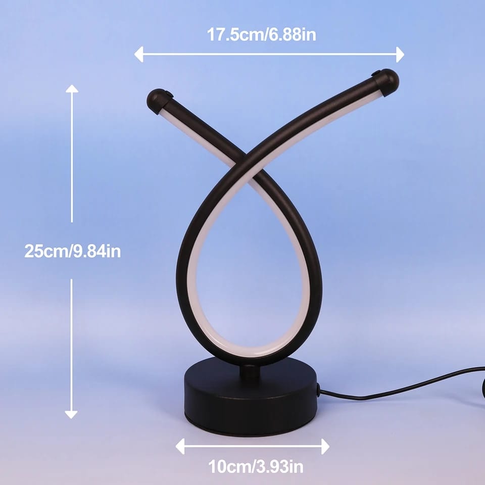 Dimmable Bedside Table Lamp – Touch Control, Modern Night Light