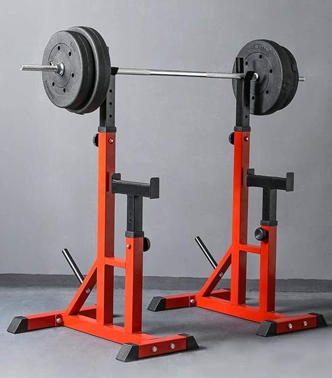 Adjustable Weight Rack Squat Stand - Enkaji Households