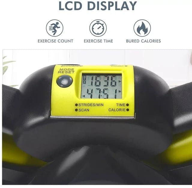 Advanced Mini Stepper with Resistance Bands - Enkaji Households