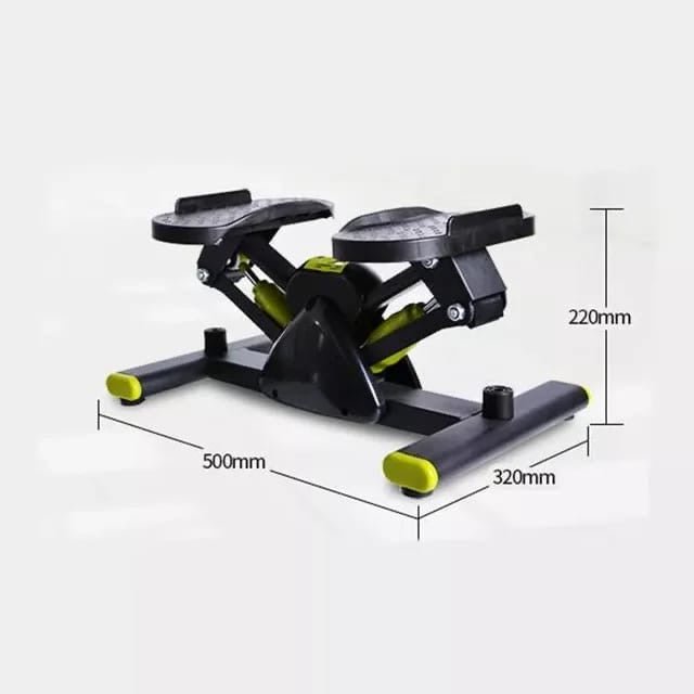 Advanced Mini Stepper with Resistance Bands - Enkaji Households