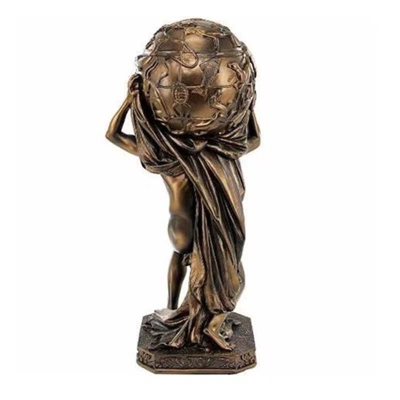 Ancient Greek Atlas Sculpture - Enkaji Households