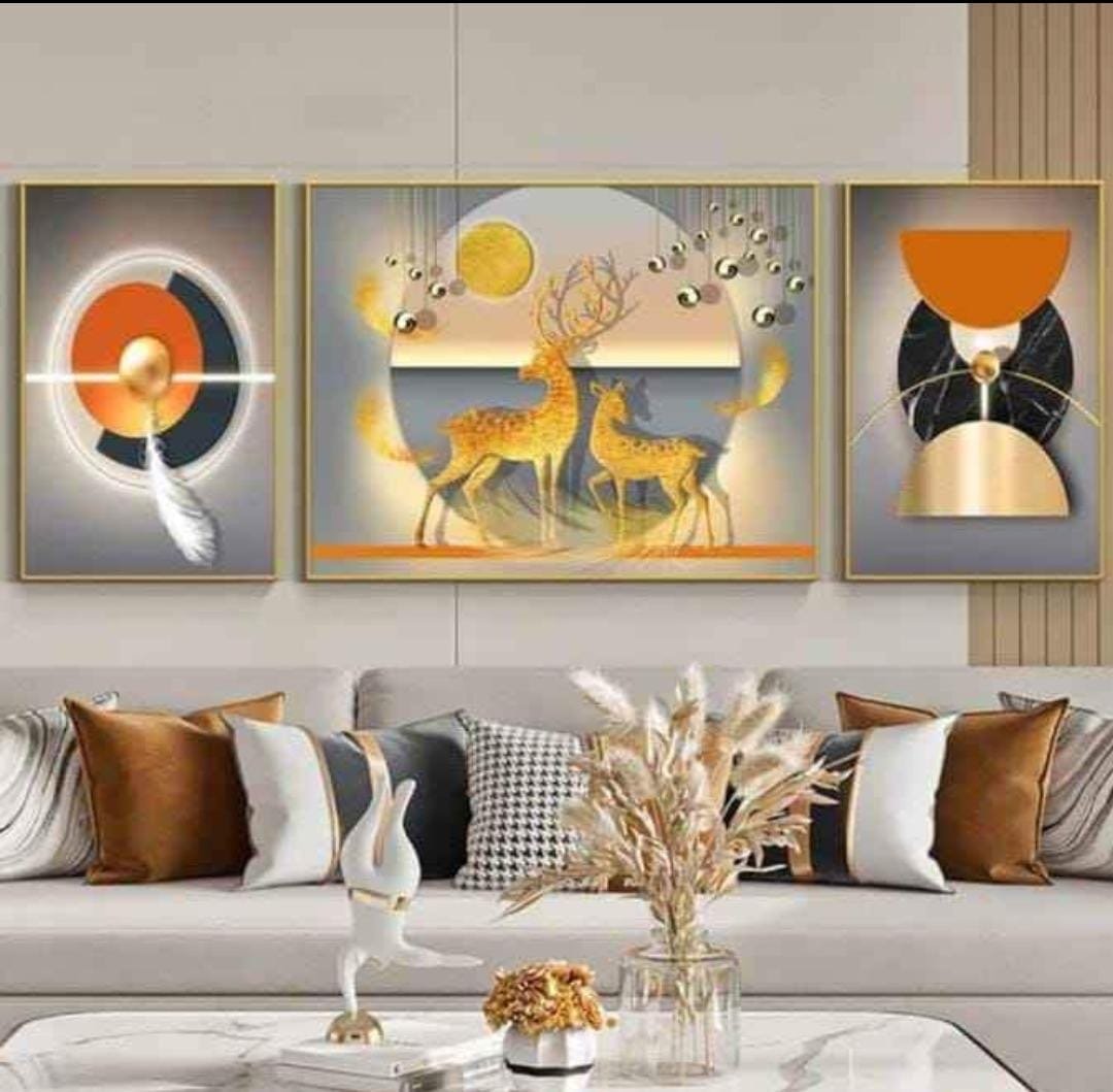 Crystal Porcelain Painting 3PC - Enkaji Households