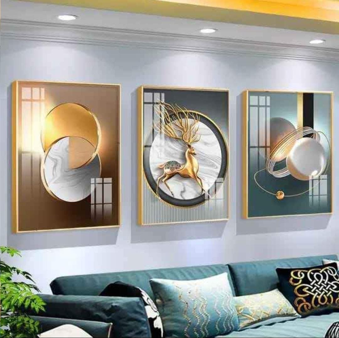Crystal Porcelain Painting 3PC - Enkaji Households