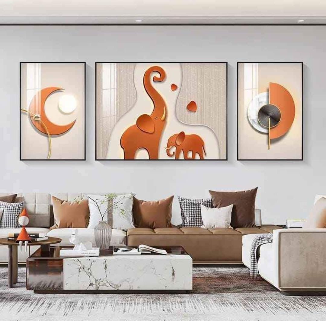 Crystal Porcelain Painting 3PC - Enkaji Households