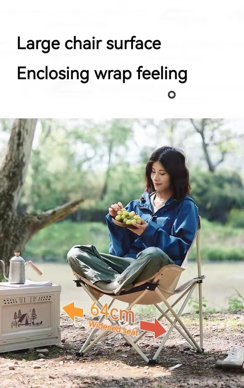 Folding camping Moon Chair - Enkaji Households
