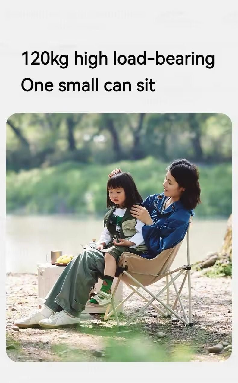 Folding camping Moon Chair - Enkaji Households