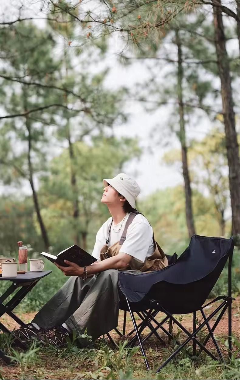 Folding camping Moon Chair - Enkaji Households
