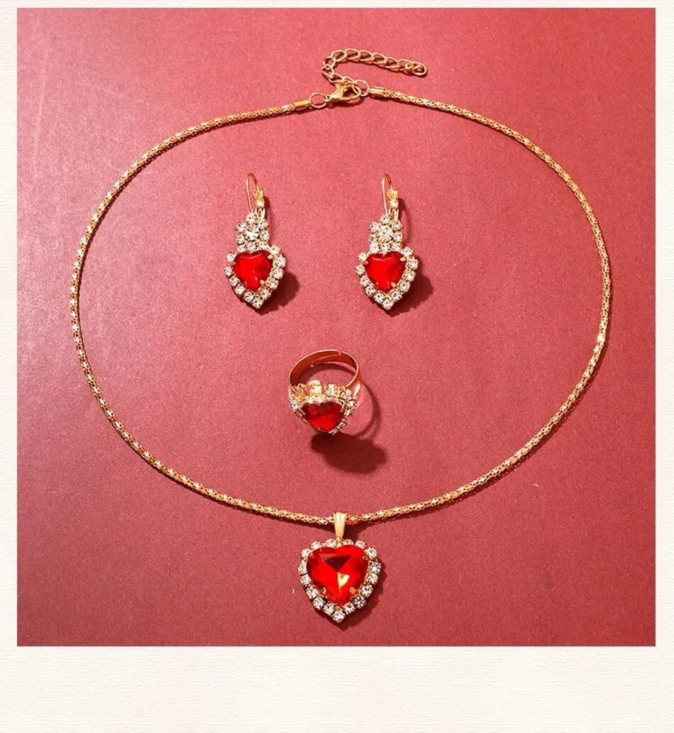 Golden Luxury Jewelry Set - Enkaji Households