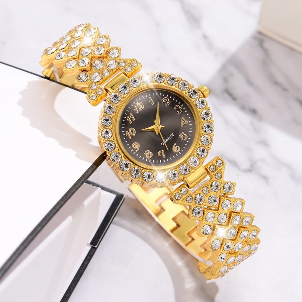 Golden Luxury Jewelry Set - Enkaji Households