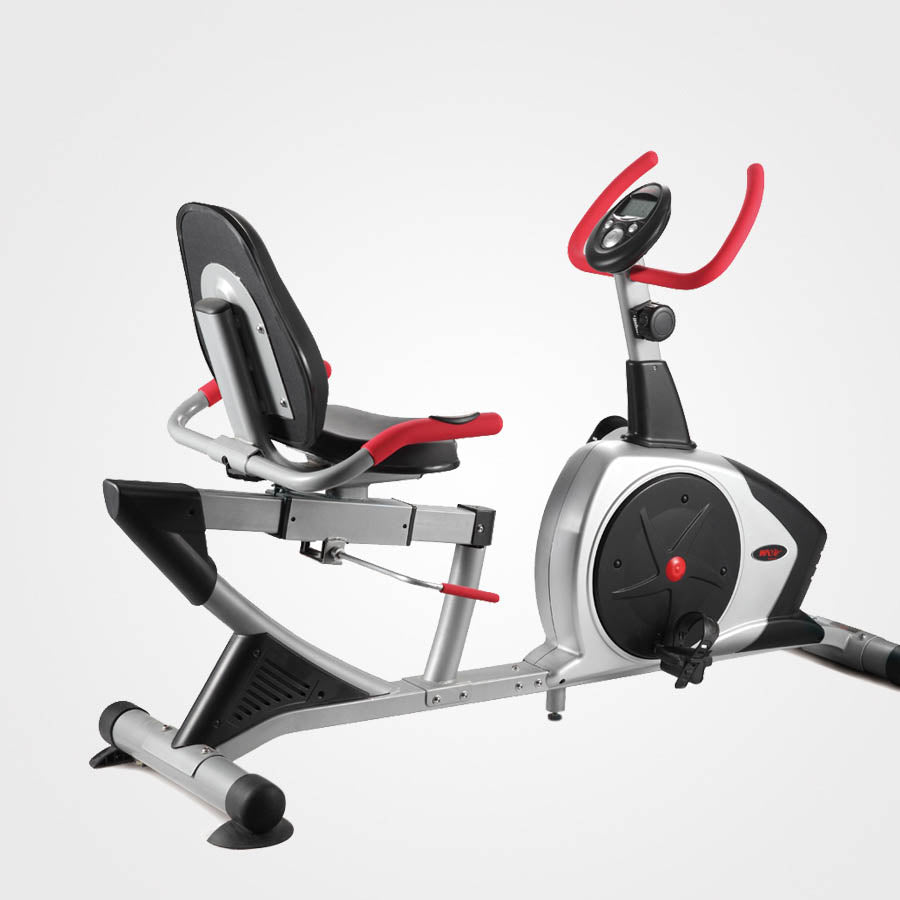 Heavy - Duty Magnetic Recumbent Exercise Bike - Enkaji Households