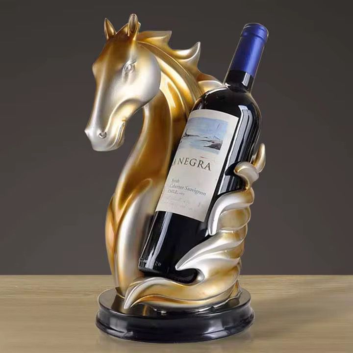 Horse Head Wine Rack - Enkaji Households