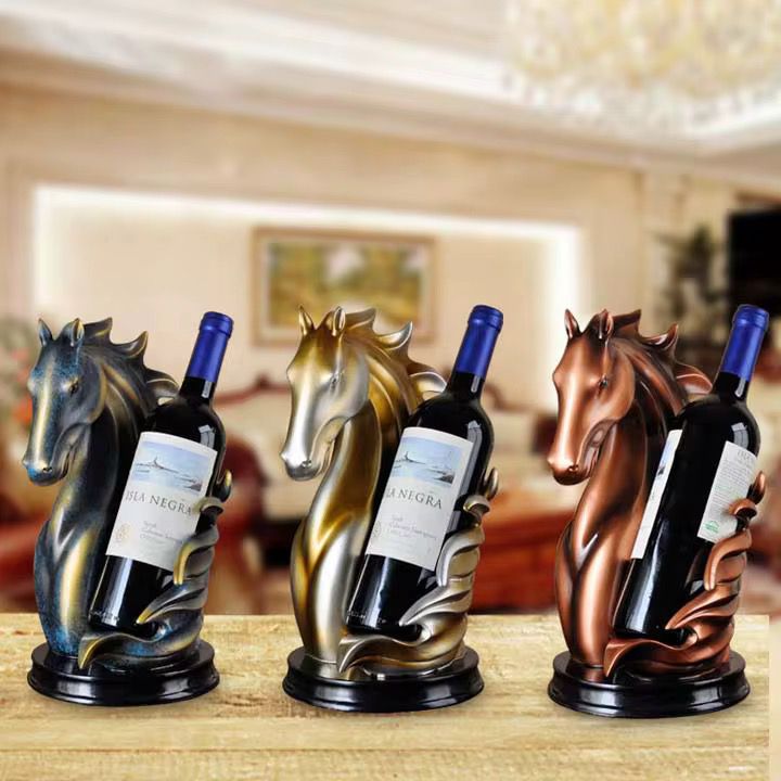 Horse Head Wine Rack - Enkaji Households