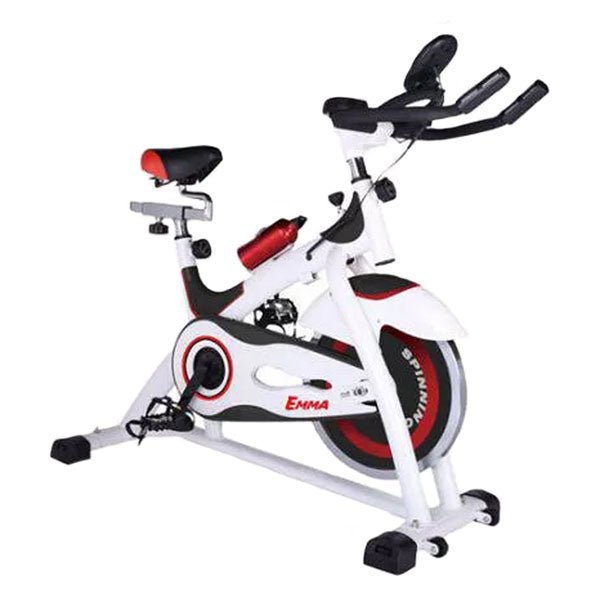 Indoor Spin Bike – Adjustable, Heavy - Duty Cycling Bike with LCD Display & 13KG Flywheel - Enkaji Households