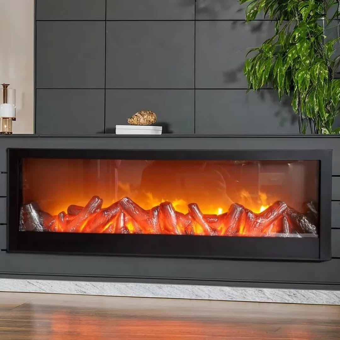 LED Modern Electric Simulated Fireplace - Enkaji Households
