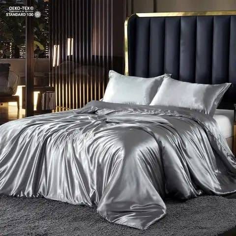 Luxury 100% Mulberry Silk Duvet Cover Set – Ultimate Comfort & Elegance - Enkaji Households