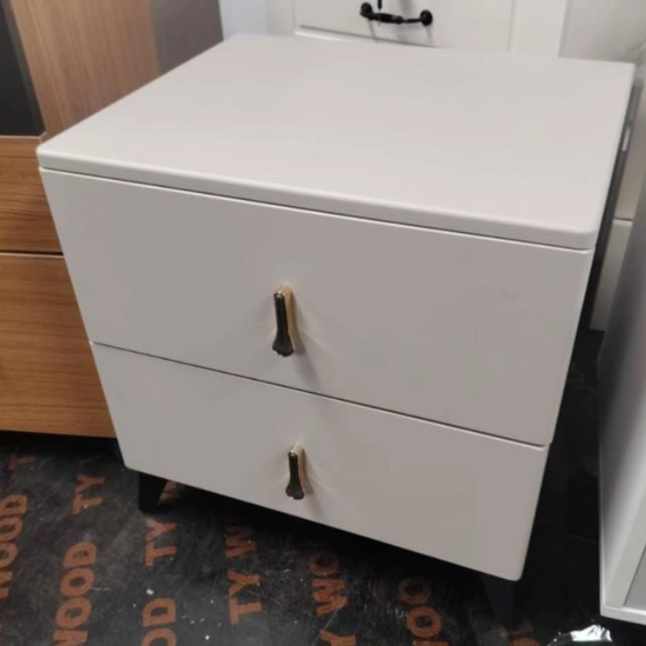 Luxury Two - Drawer Nightstand - Enkaji Households
