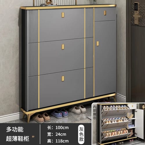 Nordic Luxury Shoe Cabinet - Enkaji Households