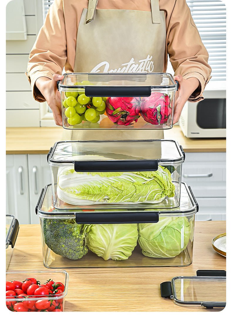 3 - Piece Acrylic Food Storage Containers - Enkaji Households