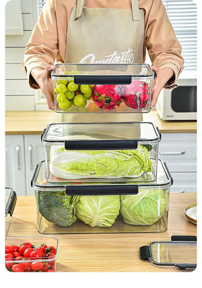 3 - Piece Acrylic Food Storage Containers - Enkaji Households