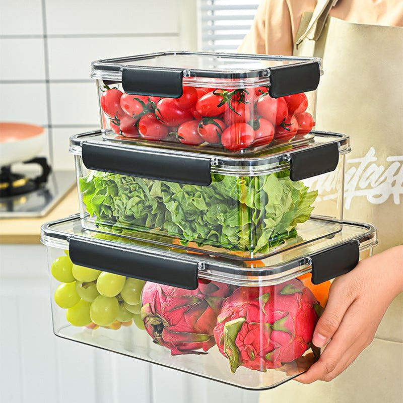 3 - Piece Acrylic Food Storage Containers - Enkaji Households