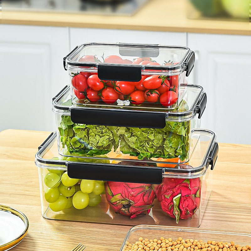3 - Piece Acrylic Food Storage Containers - Enkaji Households