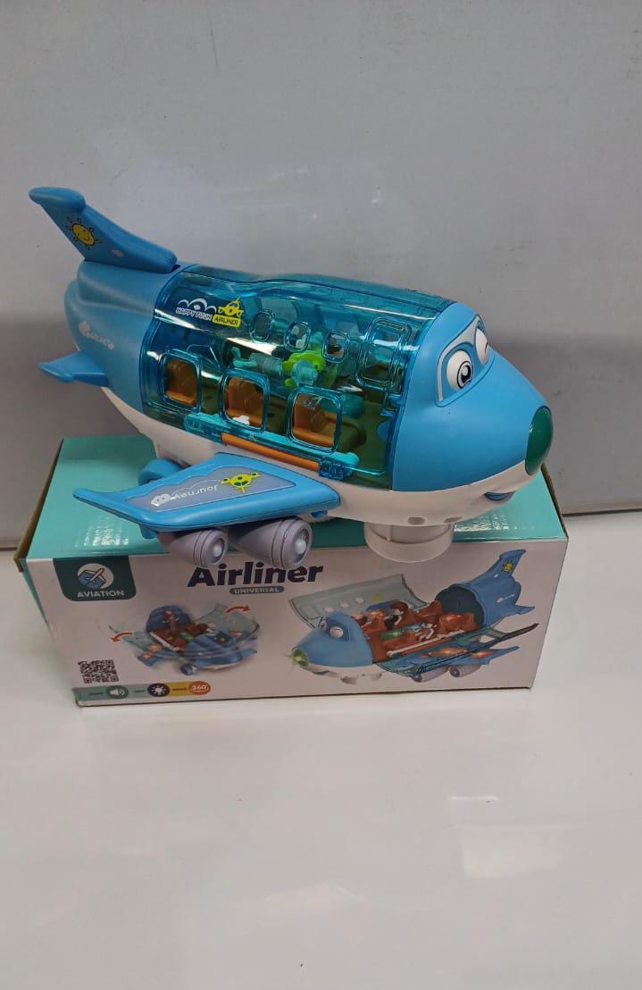 360° Rotating Electric Airplane Toy - Enkaji Households