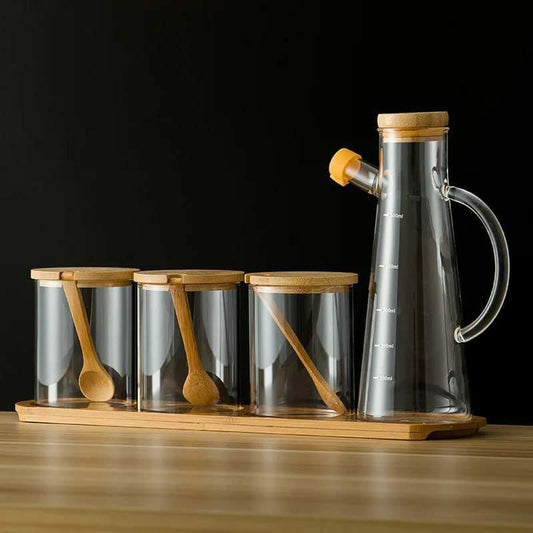 4pcs oil jar set - Enkaji Households