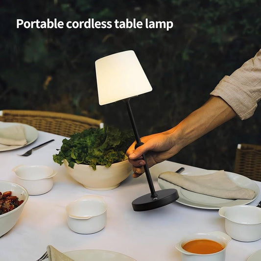 Cordless LED Rechargeable Table Lamp - Enkaji Households