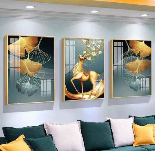 Crystal Porcelain Painting 3PC - Enkaji Households