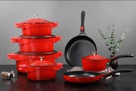 Die - Cast Aluminum Cookware Set 12PCS - Enkaji Households