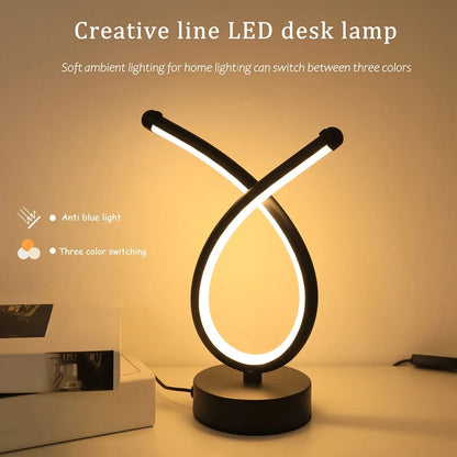 Dimmable Bedside Table Lamp - Enkaji Households