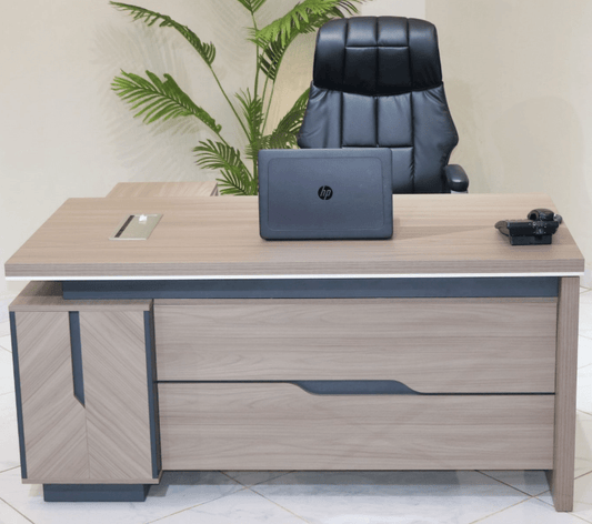 Executive Wooden Office Desk(1.6M) - Enkaji Households