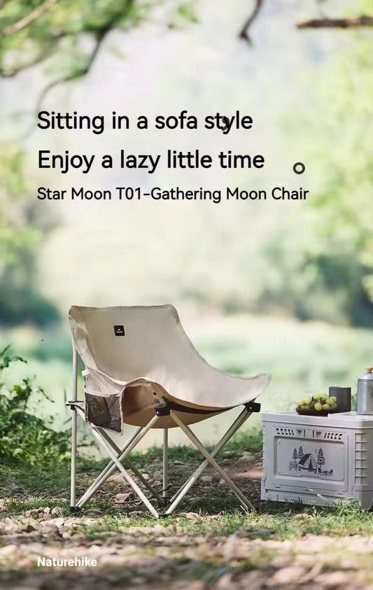 Folding camping Moon Chair - Enkaji Households