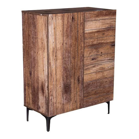 French Oak Display Cabinet - Enkaji Households
