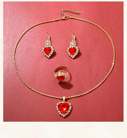 Golden Luxury Jewelry Set - Enkaji Households