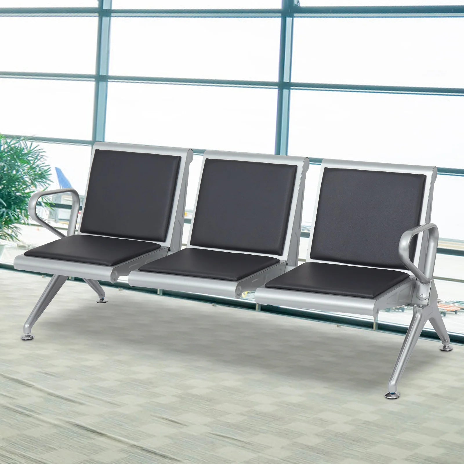 Heavy duty 3 - Seater Waiting Bench - Enkaji Households