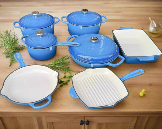 Heavy - Duty Cast Iron Cookware Set - Enkaji Households