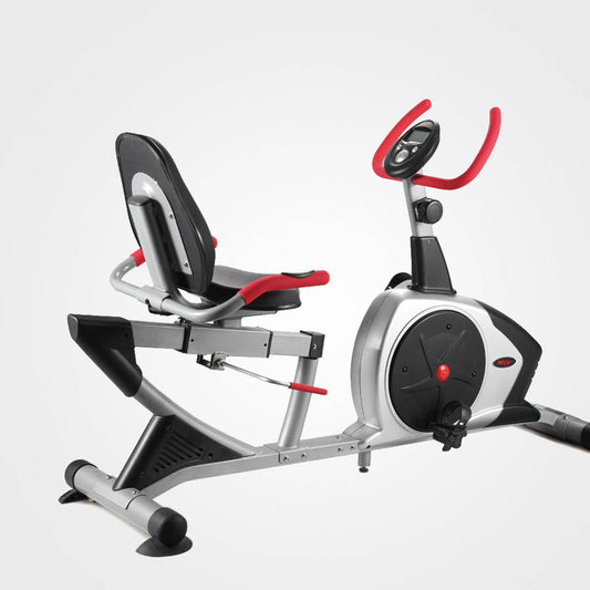 Heavy - Duty Magnetic Recumbent Exercise Bike - Enkaji Households