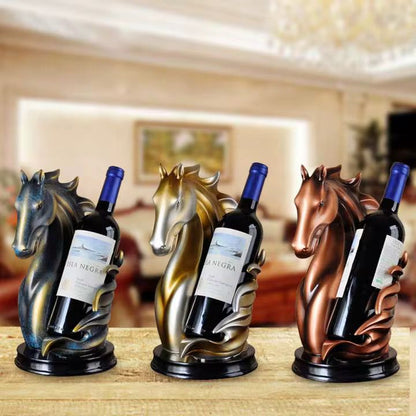 Horse Head Wine Rack - Enkaji Households