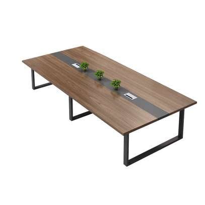 Industrial Modern Meeting Table - Enkaji Households