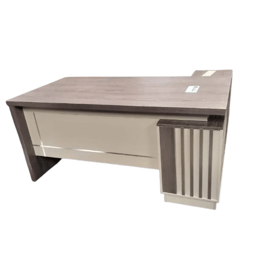 L - Shaped Executive Office Desk (1.6M or 2M) - Enkaji Households