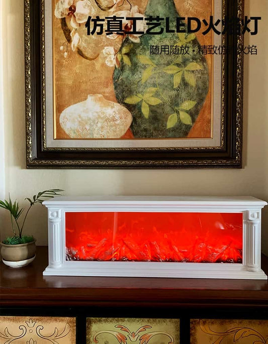 LED Modern Electric Simulated Fireplace - Enkaji Households