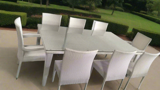 Luxurious 8 - Seater Outdoor Dining Set - Enkaji Households