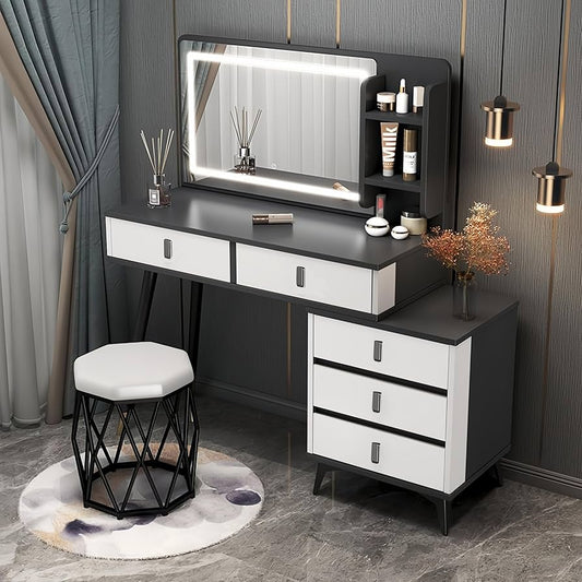 Luxury LED Light Dressing Table - Enkaji Households