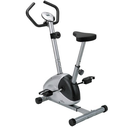 Magnetic Upright Exercise Bike – 8 - Level Resistance &LCD Monitor - Enkaji Households